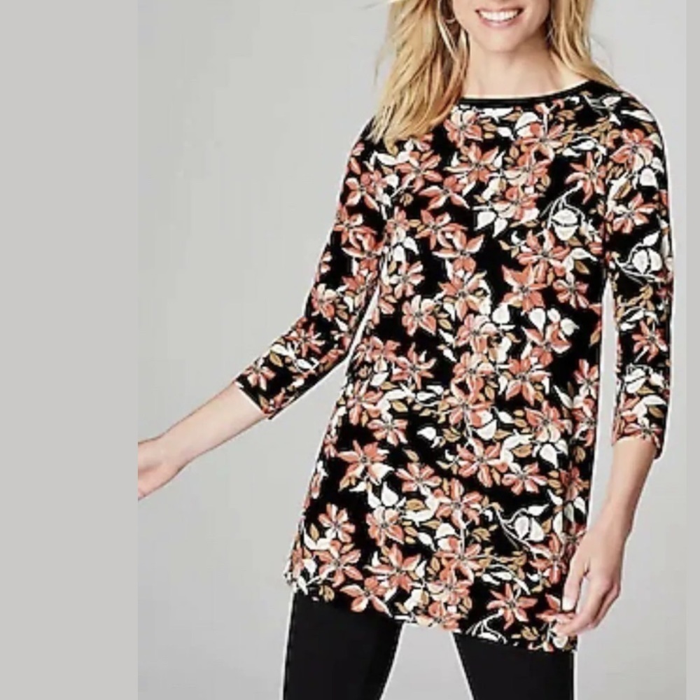 J Jill | Wearever Collection Botanical Tunic